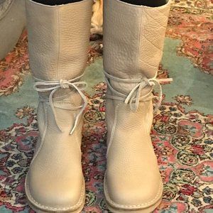 Leather Sheep Wool Lined Boots by Duckfeet